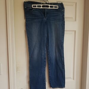 Lucky Brand Blue Straight Leg Jeans